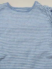 Vorschaubild 3 von Baby Body Langarm gestreift Gr. 98 Blau Baumwolle Kinder