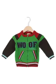 Vorschaubild 1 von Strickjacke Kinder Gr. 74 Mehrfarbig Casual Baumwolle WOOF