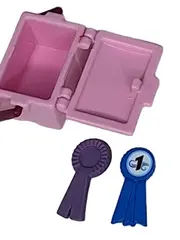 Vorschaubild 4 von Pferde Zubehör Set Schimmel Erste Hilfe Box Reithelme Schleifen