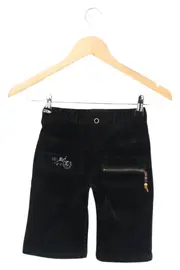 Vorschaubild 2 von Kinder Shorts Gr. 116 Schwarz Casual Baumwolle Cord Optik