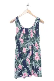 Vorschaubild 2 von Damen Sommerkleid Gr. 38/M Mehrfarbig Blumenmuster Casual Minikleid