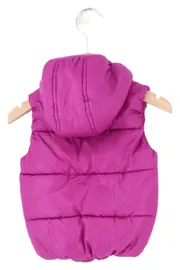 Vorschaubild 2 von Kinder Steppweste Gr. 68 Rosa Outdoor Preppy Kapuze