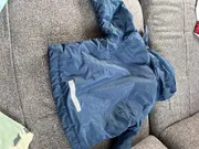 Vorschaubild 2 von Kinder Winterjacke Gr. 74/80 Blau Outdoor mit Kapuze