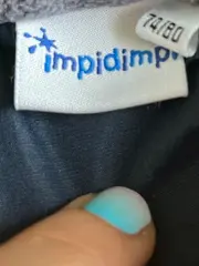 Vorschaubild 4 von Kinder Winterjacke Gr. 74/80 Blau Outdoor mit Kapuze