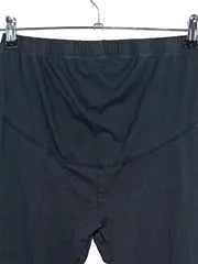 Vorschaubild 2 von Umstandsleggings Damen Gr. 38 Schwarz Casual Baumwolle