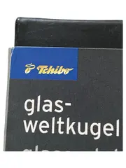 Vorschaubild 2 von Globus Weltkugel Glas Metall Blau Metallic Deko 8cm