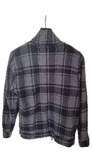 Vorschaubild 2 von EDC Herren Sweatjacke Kariert Grau Gr. 38 Casual