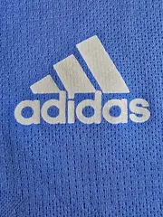 Vorschaubild 2 von Herren Sport Shirt Blau Kurzarm Polyester Gr. 46/S