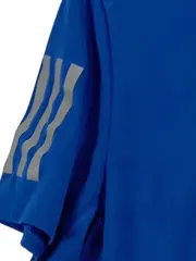 Vorschaubild 4 von Herren Sport Shirt Blau Kurzarm Polyester Gr. 46/S