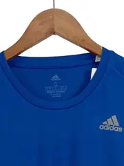 Vorschaubild 6 von Herren Sport Shirt Blau Kurzarm Polyester Gr. 46/S