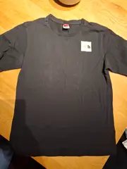 Vorschaubild 2 von T-Shirt Herren Gr. S Schwarz Box Logo Kurzarm