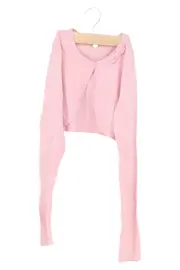 Vorschaubild 1 von Kinder Strickjacke Rosa Gr. 98 Bolero Schleife