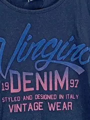 Vorschaubild 4 von Langarmshirt Mädchen Gr. 158 Blau Baumwolle Casual