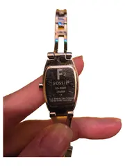 Vorschaubild 3 von ES-9609 Damen Armbanduhr Elegant Silber Edelstahl Alltag 2cm