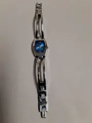 Vorschaubild 5 von ES-9609 Damen Armbanduhr Elegant Silber Edelstahl Alltag 2cm