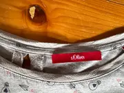 Vorschaubild 4 von Damen T-Shirt Gr. 46 Grau Grafisches Muster Casual