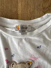 Vorschaubild 4 von Kinder T-Shirt Teddy-Motiv Gr. 122 Weiß Baumwolle Charmant