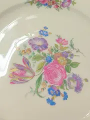 Vorschaubild 2 von Sammelteller 2824 Porzellan Blumenmuster Klassisch Weiß 20cm