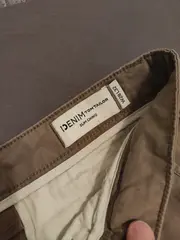 Vorschaubild 2 von Denim Herren Chino Hose Slim Fit Beige W28/L32 Stoffhose