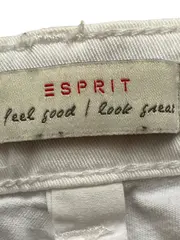 Vorschaubild 5 von Damen Jeans Hose Straight Leg Gr. 34 Weiß Casual Reißverschluss-Details