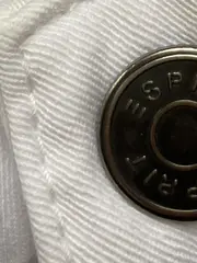 Vorschaubild 6 von Damen Jeans Hose Straight Leg Gr. 34 Weiß Casual Reißverschluss-Details