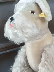 Vorschaubild 2 von Hund Stofftier Kuscheltier Beige Klassisch 31cm
