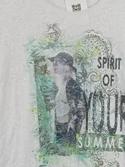 Vorschaubild 2 von Damen T-Shirt weiß Gr. 40/L Spirit of Your Summer