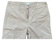Vorschaubild 2 von Damen Cargohose Gr. 40 Beige Baumwolle Casual Freizeithose