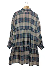 Vorschaubild 1 von Blusenkleid Damen 34/XS Kariert Mehrfarbig Vintage Preppy