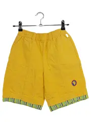 Vorschaubild 1 von Kinder Shorts Gr. 116 Gelb Baumwolle Casual Sommerhose