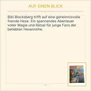 Vorschaubild 2 von Bibi Blocksberg Die fremde Hexe Taschenbuch Kinderbuch Abenteuer