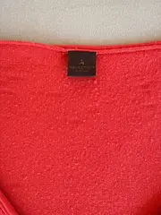 Vorschaubild 4 von Damen Langarmshirt Orange Gr. 36/S Baumwolle Casual