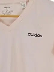 Vorschaubild 3 von Damen Sport Shirt Kurzarm V-Ausschnitt Rosa Gr. 36/S