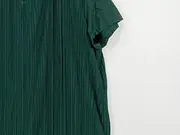 Vorschaubild 4 von Damen T-Shirt Gr. 38/M Grün Modern Plissee Kurzarm