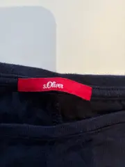 Vorschaubild 2 von Damen Shirt 3/4-Arm Oversize Gr. 38/M Blau Meliert