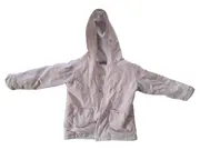Vorschaubild 1 von Baby Mädchen Strickjacke Rosa Kariert Kapuze Gr. 86 Casual