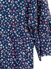 Vorschaubild 3 von Damen Pullover XS Blau Blumenmuster