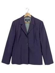 Vorschaubild 1 von Damen Blazer Gr. 40/M Lila Klassisch Business Elegant