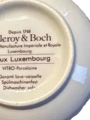 Vorschaubild 4 von Vieux Luxembourg Tasse Untertasse Porzellan Weiß Blumen 6cm