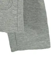 Vorschaubild 5 von Damen Strickjacke Blazer Grau Gr. 36/S Casual Baumwolle