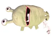 Vorschaubild 1 von Kuscheltier Monster Plüschtier Grün 30cm Stofftier Spielzeug