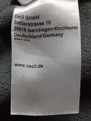 Vorschaubild 5 von Damen Outdoorjacke Gr. 38/M Rot Casual Kapuze Reißverschluss