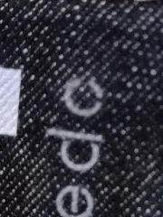 Vorschaubild 5 von Damen Jeansrock Gr. 40 Dunkelblau Midi Baumwolle