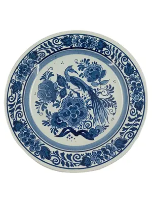 BLAUW DELFT Wandteller