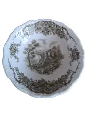 Vorschaubild 1 von Dekoschale Porzellan Schloss Florales Muster Mehrfarbig 13cm