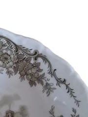 Vorschaubild 3 von Dekoschale Porzellan Schloss Florales Muster Mehrfarbig 13cm