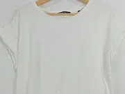 Vorschaubild 2 von Damen T-Shirt Gr. 38 Weiß Casual Strukturmuster