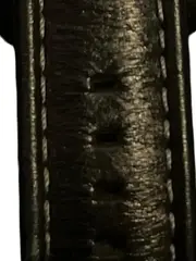 Vorschaubild 7 von Herren Armbanduhr Schwarz Leder Casual Chronograph Uhr