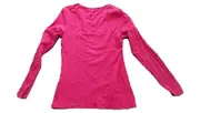 Vorschaubild 2 von Mädchen Langarmshirt Rosa Gr. 154 Baumwolle Casual