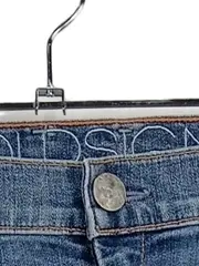 Vorschaubild 6 von Damen Jeans Regular Fit Gr. 28 Blau Casual